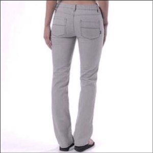 Patagonia Iron Clad Organic Cotton Straight Leg Jeans Size 30 Light Gray